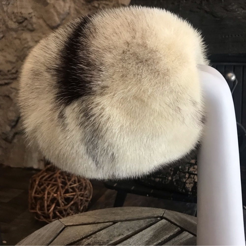 Vintage Mink fur hand muff/clutch